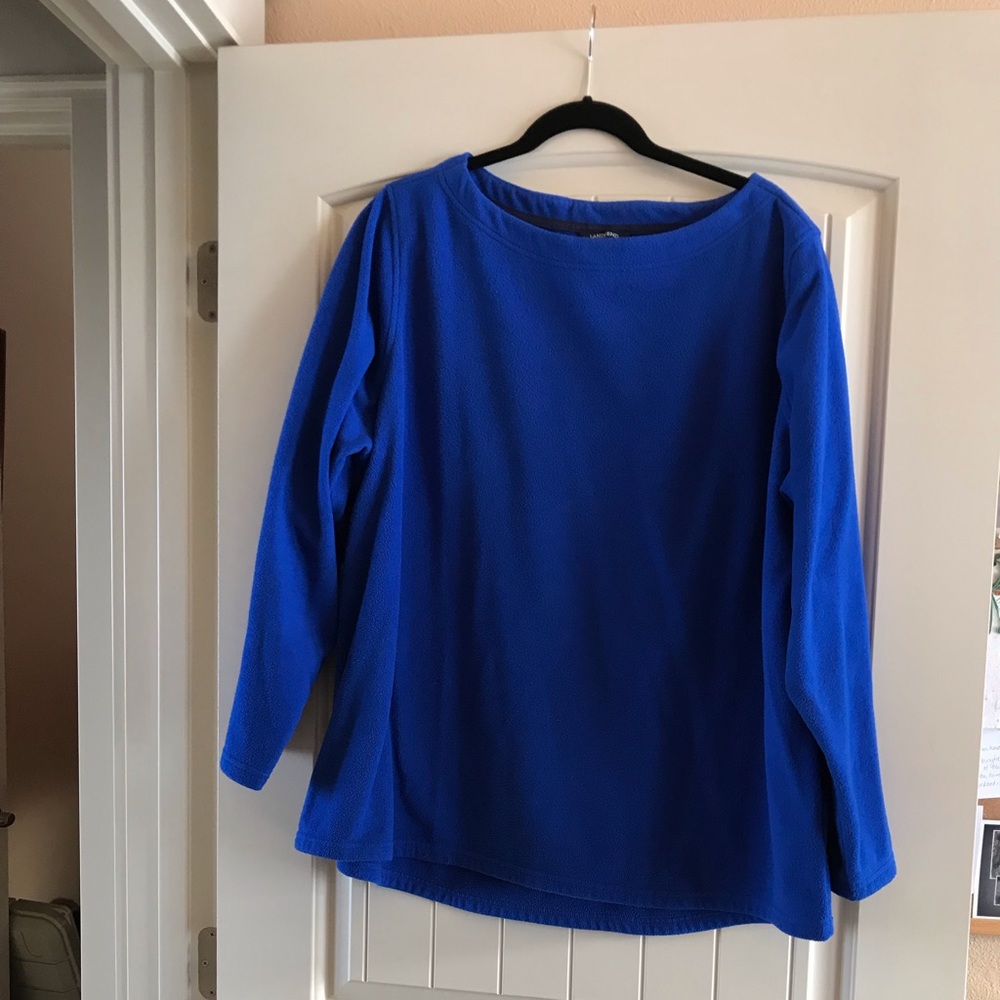Lands End Fleece Sweatshirt